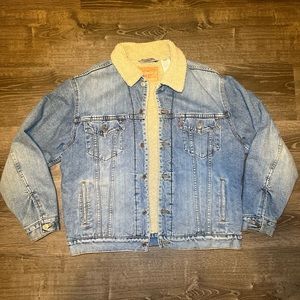 Levi’s Sherpa Lined Denim Jacket